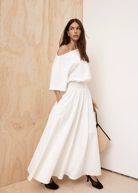 PRE-ORDER APOLLO DRESS IN WHITE