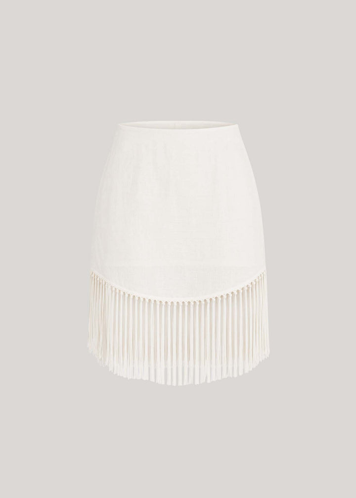 ALIDA TASSEL SKIRT