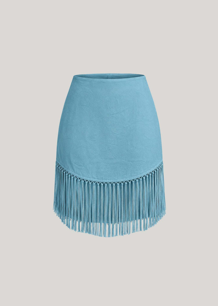ALIDA TASSEL SKIRT