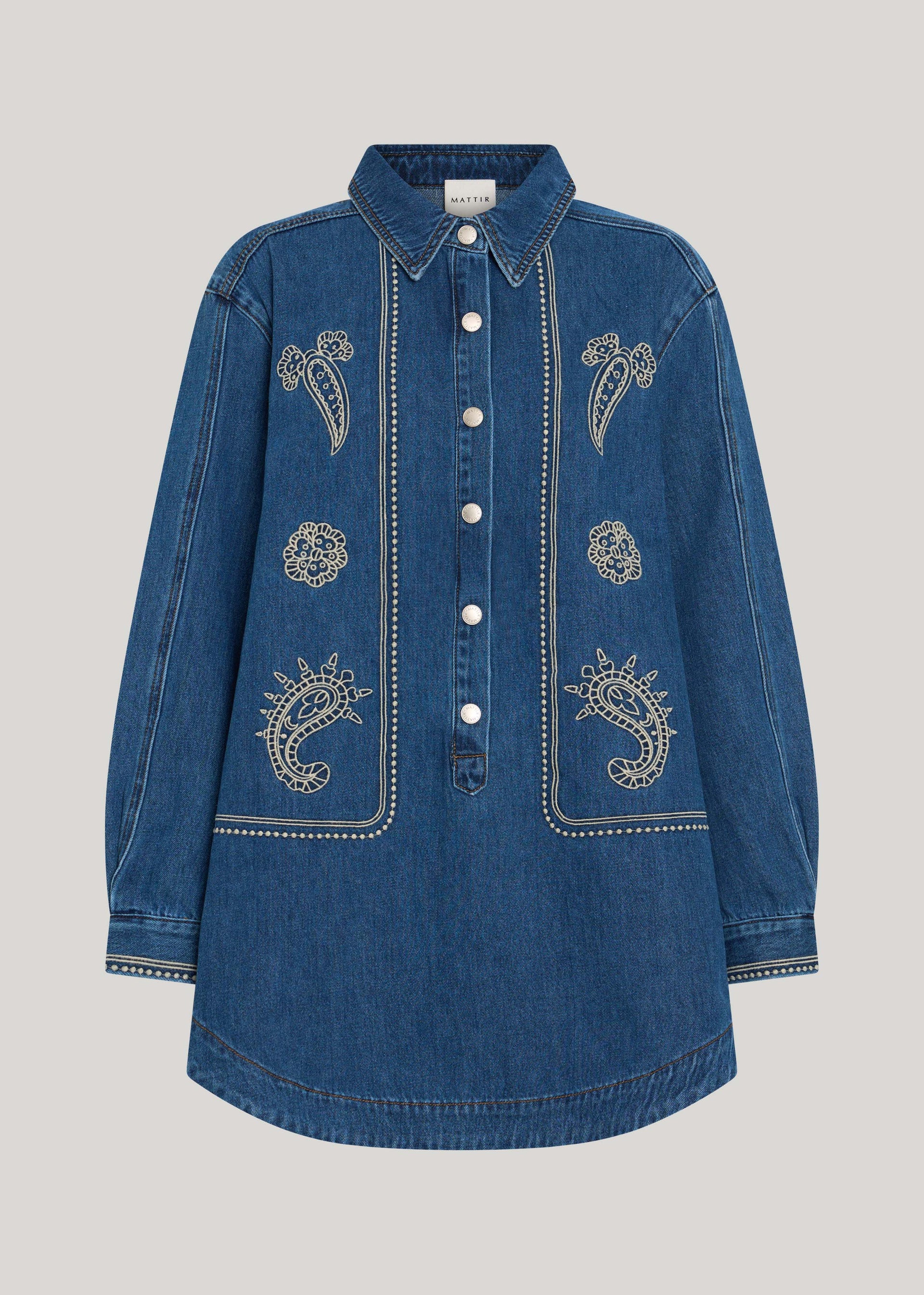 ATLAS EMBROIDERED DRESS