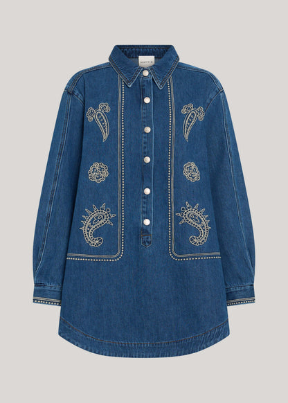 ATLAS EMBROIDERED DRESS