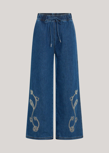 ATLAS EMBROIDERED PANT
