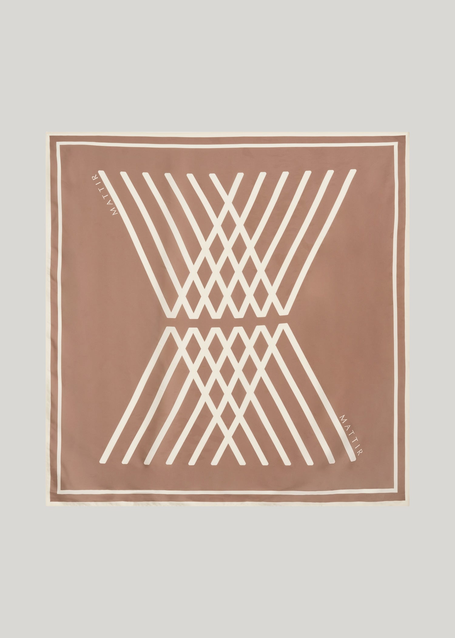 MATTIR SCARF IN COCOA