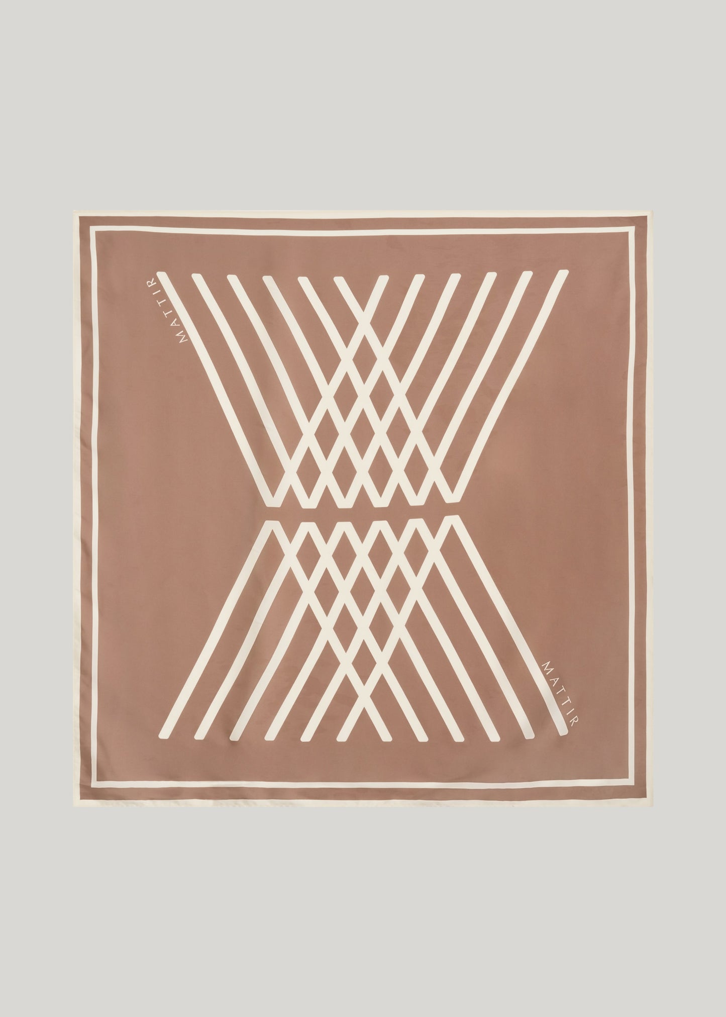 MATTIR SCARF IN COCOA