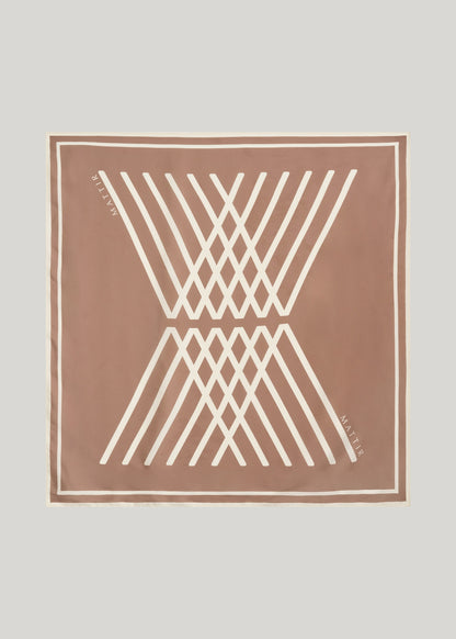MATTIR SCARF IN COCOA