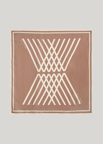MATTIR SCARF IN COCOA