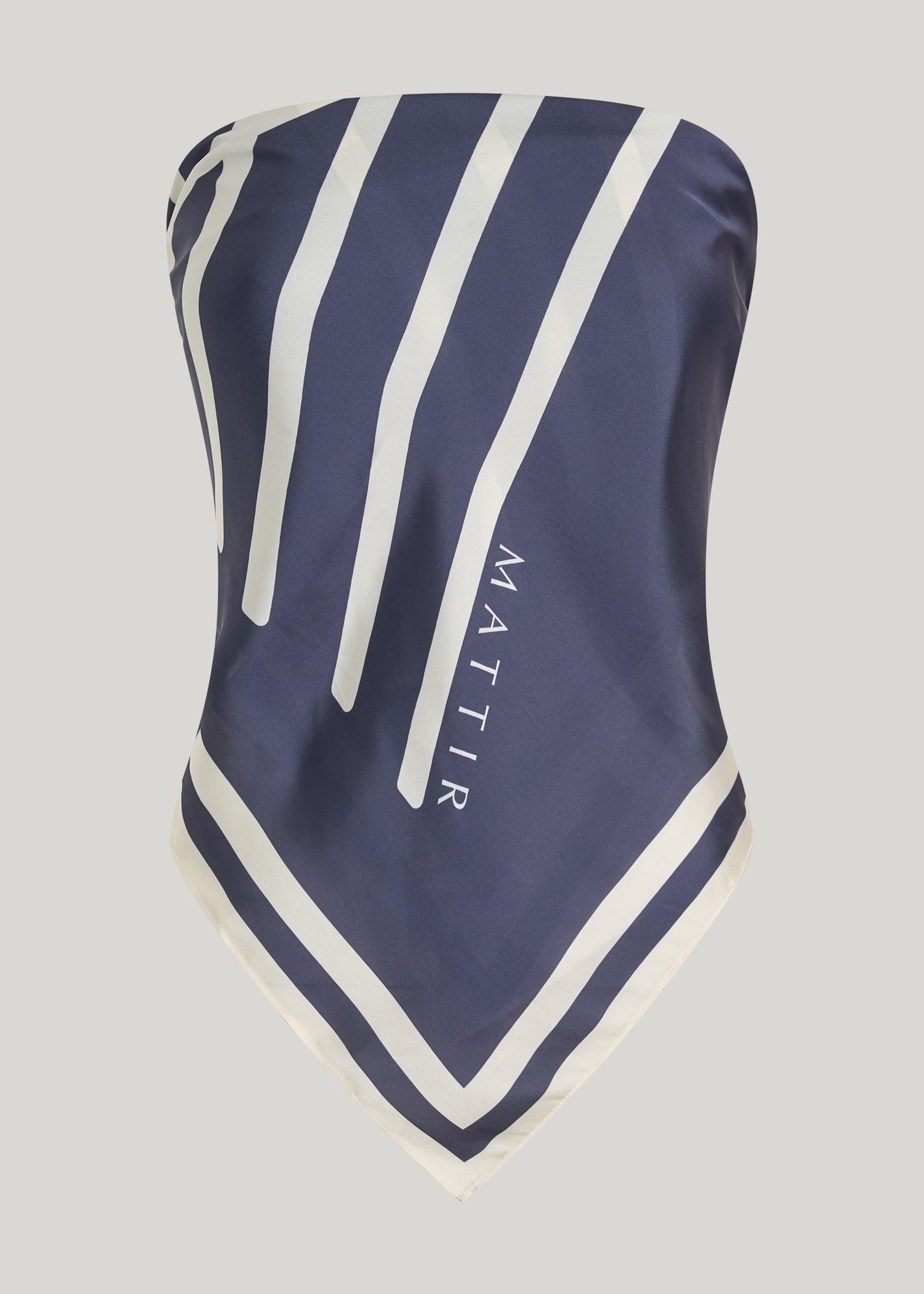 MATTIR SCARF IN CHARCOAL