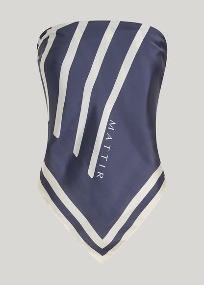 MATTIR SCARF IN CHARCOAL