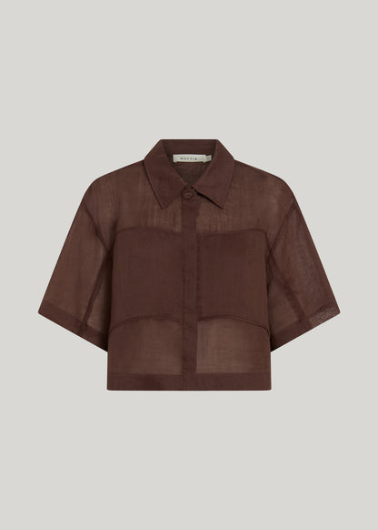 PRE-ORDER AIRE RAMIE CROP IN COCOA