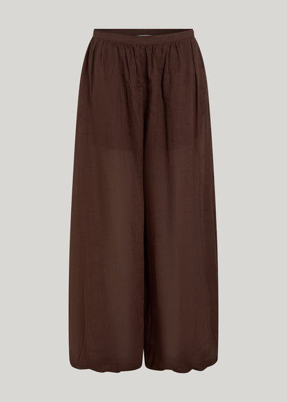 PRE-ORDER ALADDIN RAMIE PANT IN COCOA