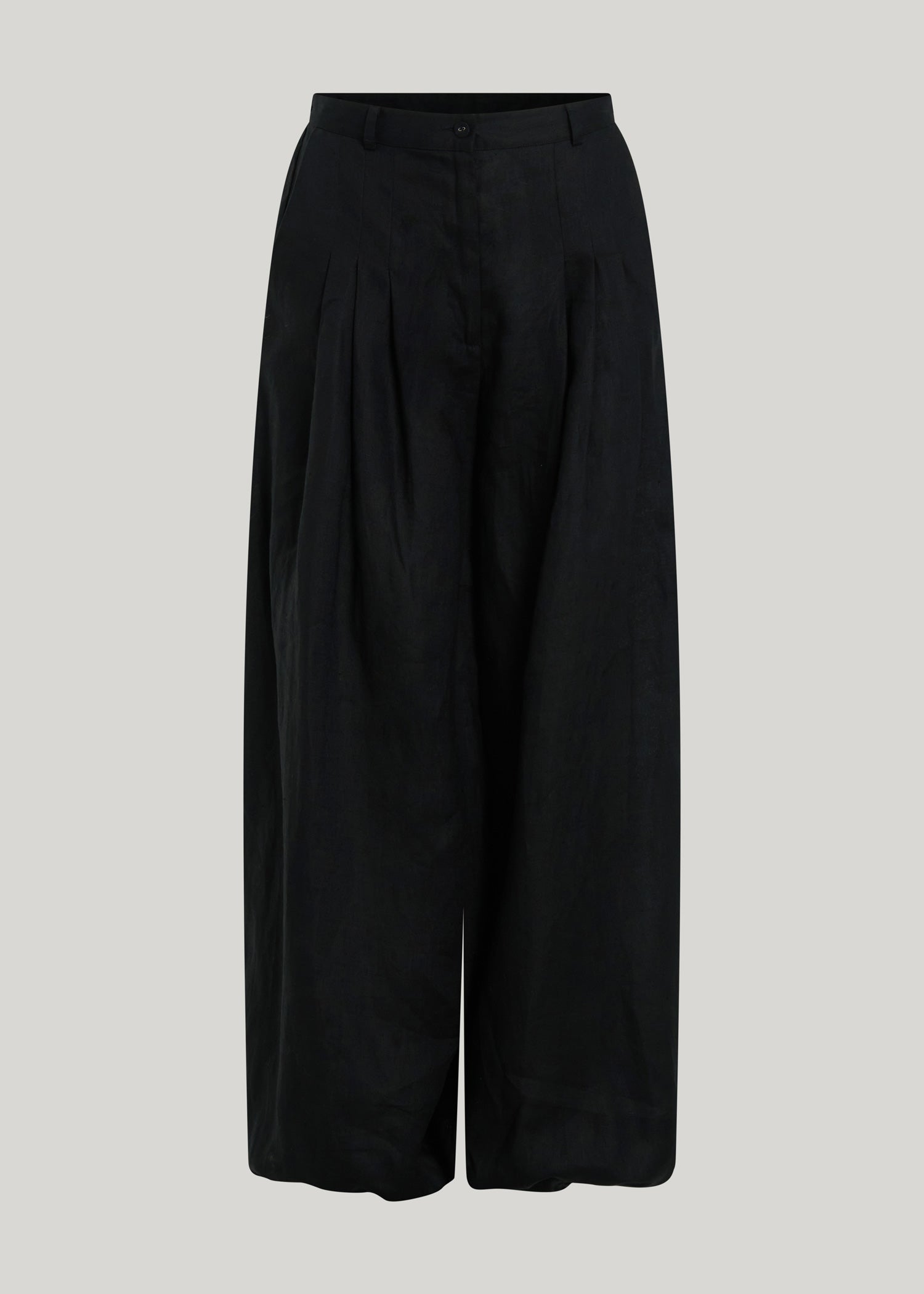 LULU LINEN PANT IN BLACK