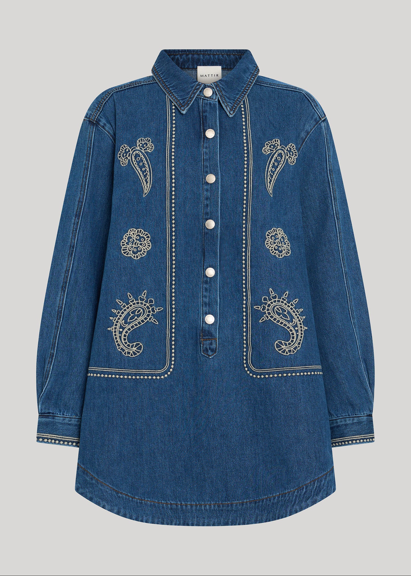ATLAS EMBROIDERED DRESS