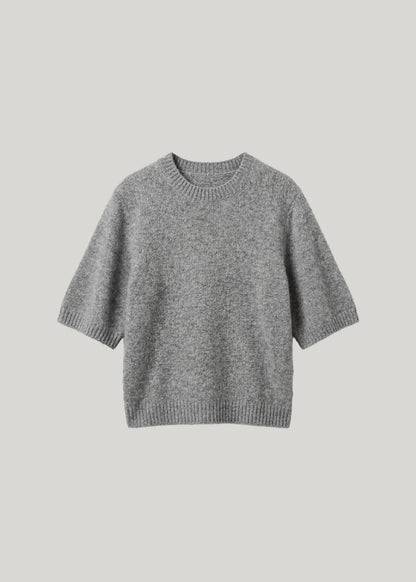 BRUSHED WOOL TEE