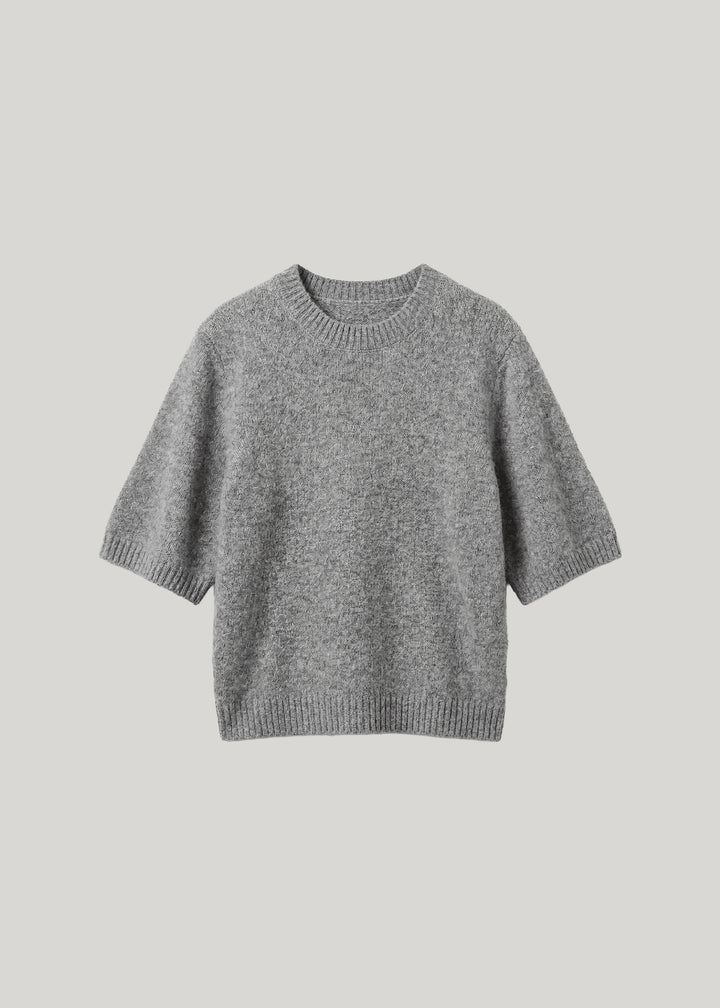 BRUSHED WOOL TEE