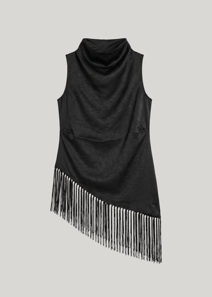 CASCADE TASSEL TOP