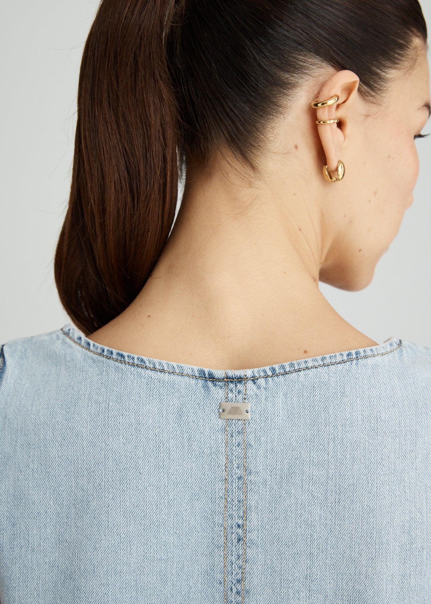 MAJA DRESS IN LIGHT WASH