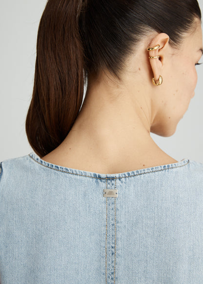 MAJA DRESS IN LIGHT WASH