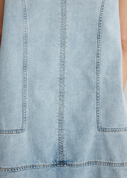 MAJA DRESS IN LIGHT WASH