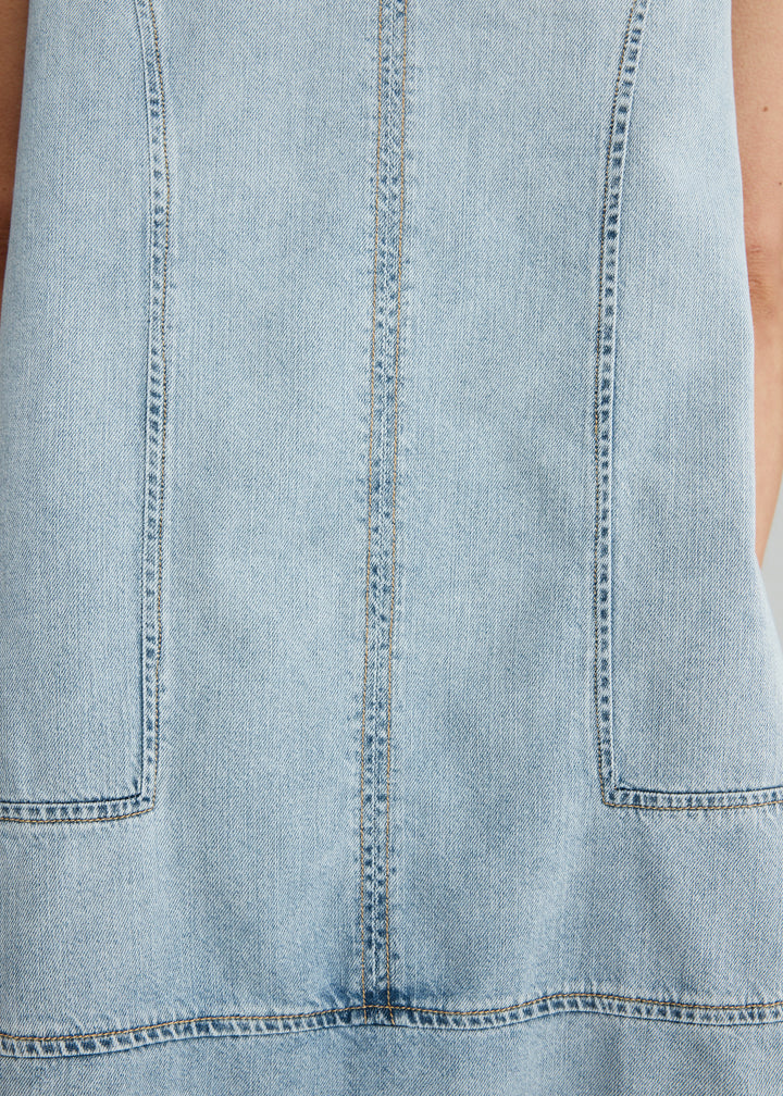 MAJA DRESS IN LIGHT WASH