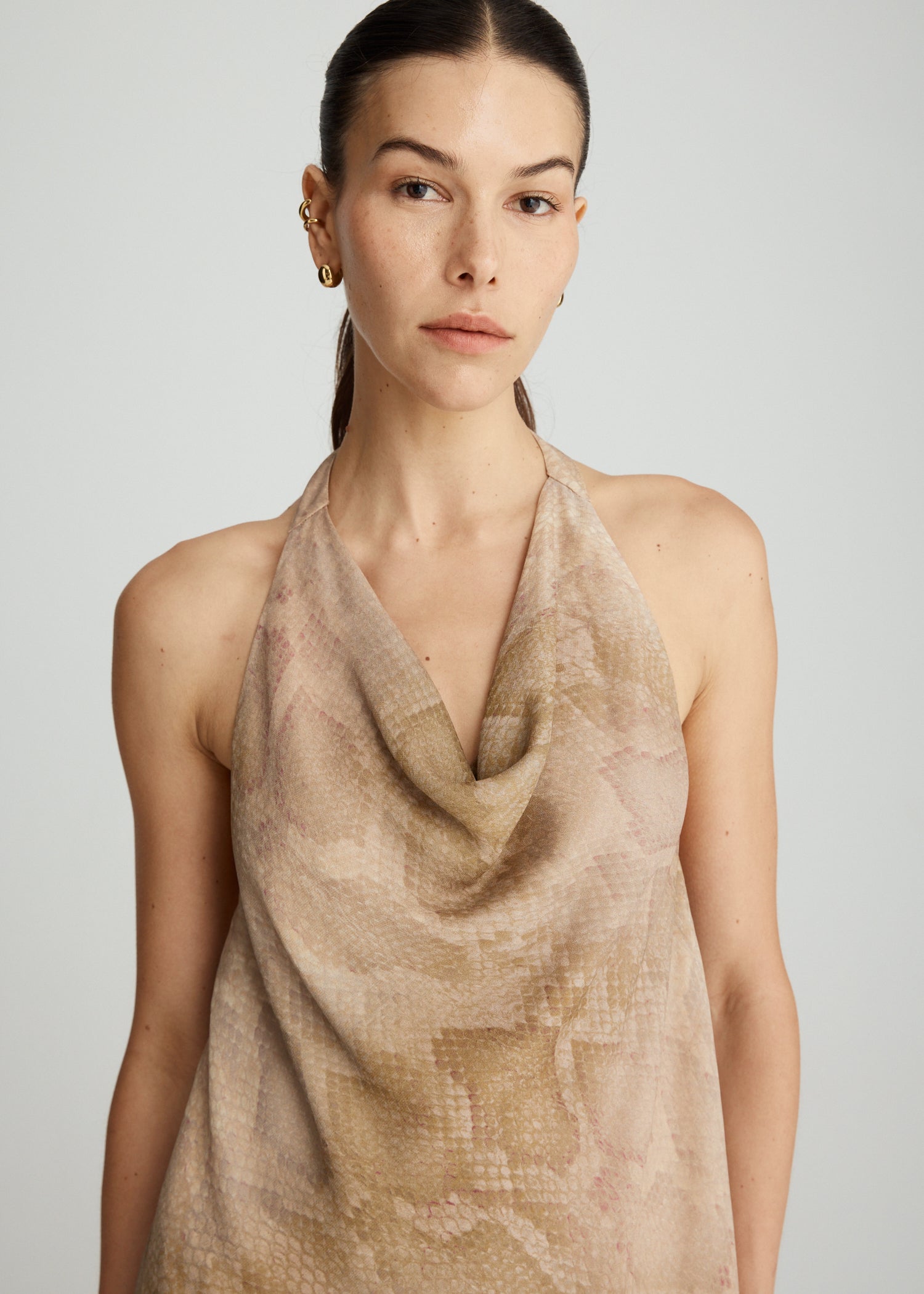 PRE-ORDER HALTER TOP IN PYTHON