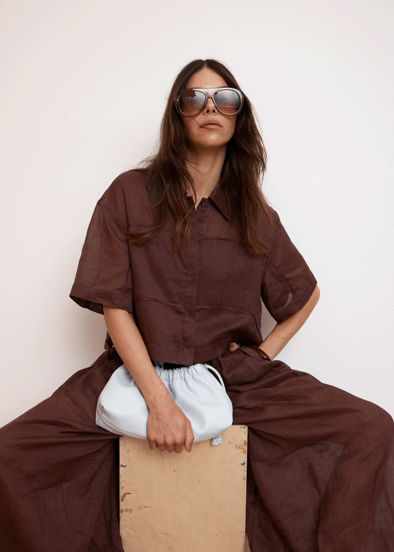 PRE-ORDER AIRE RAMIE CROP IN COCOA