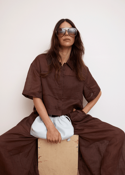 PRE-ORDER AIRE RAMIE CROP IN COCOA