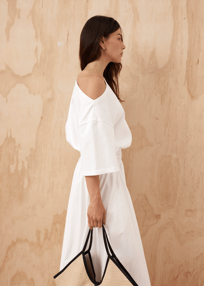 PRE-ORDER APOLLO DRESS IN WHITE