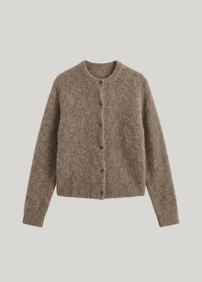 MOHAIR BLEND CARDIGAN