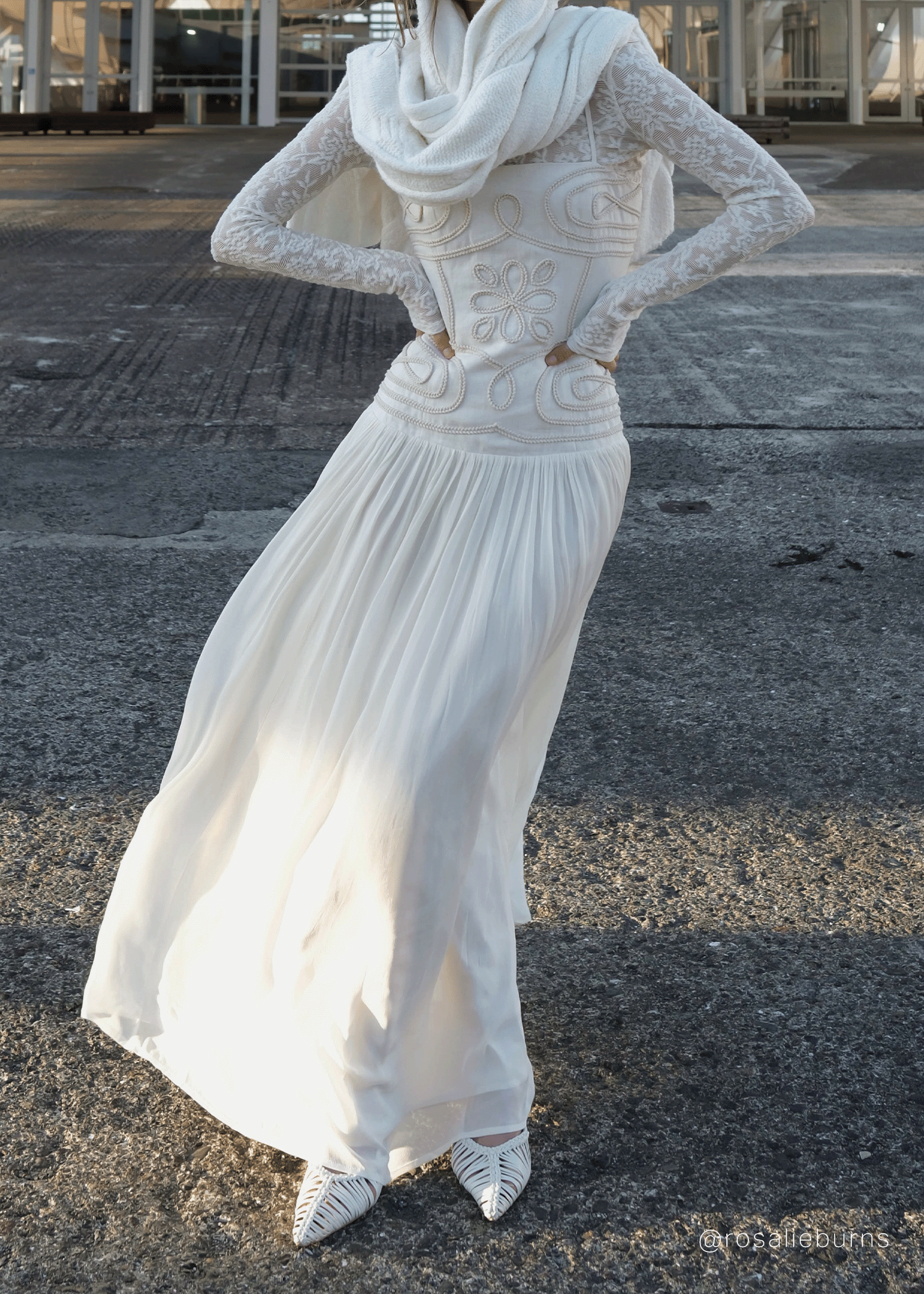 PALOMA APPLIQUE MAXI