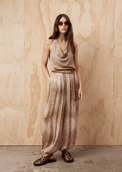 PRE-ORDER ALADDIN PANT IN PYTHON