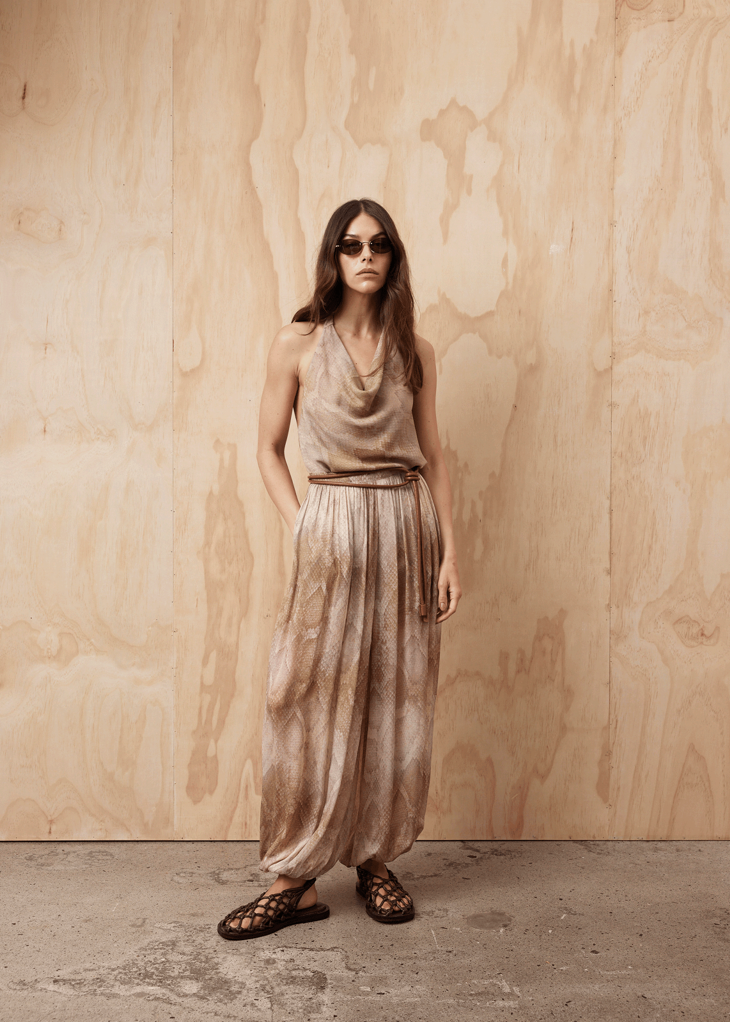 PRE-ORDER HALTER TOP IN PYTHON