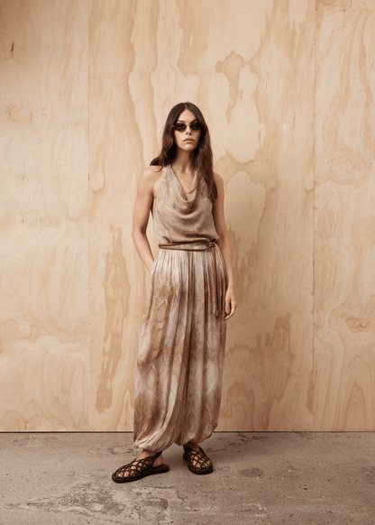 PRE-ORDER HALTER TOP IN PYTHON