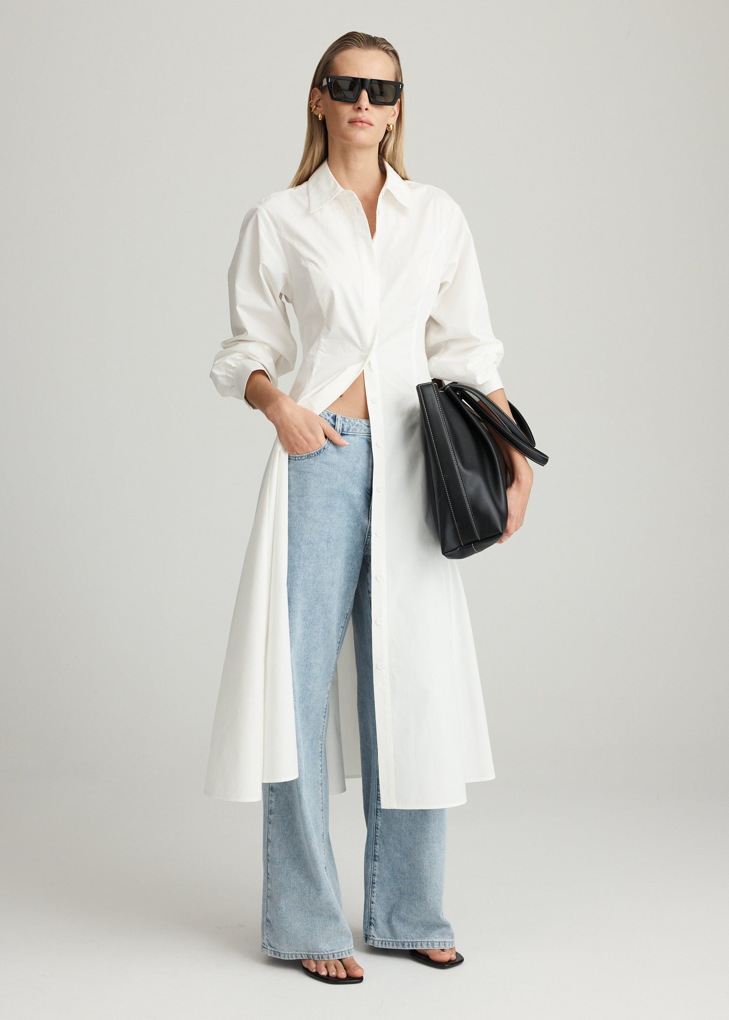 UTILITY SHIRT DRESS