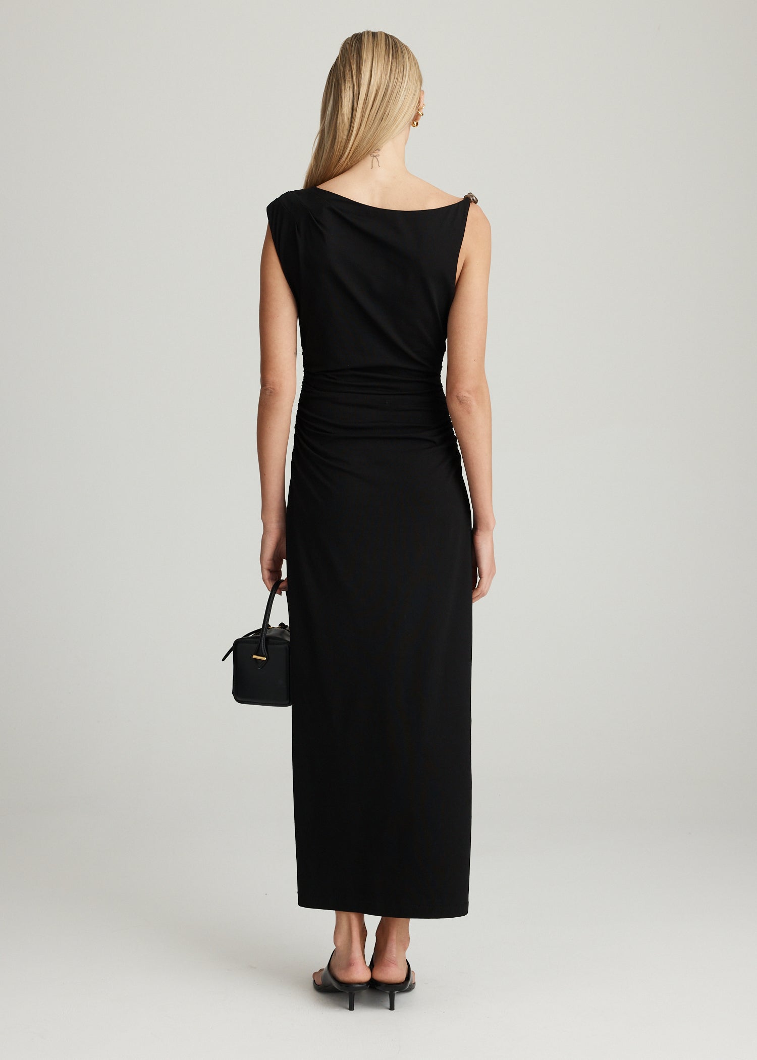 AERA DRAPED DRESS