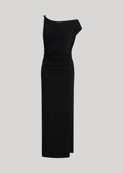 AERA DRAPED DRESS
