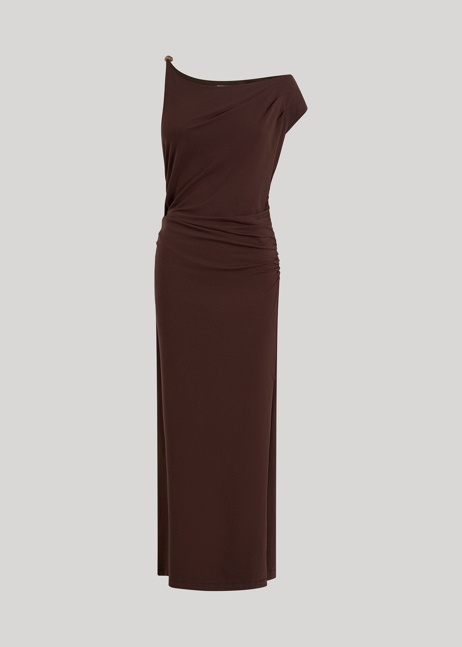 AERA DRAPED DRESS