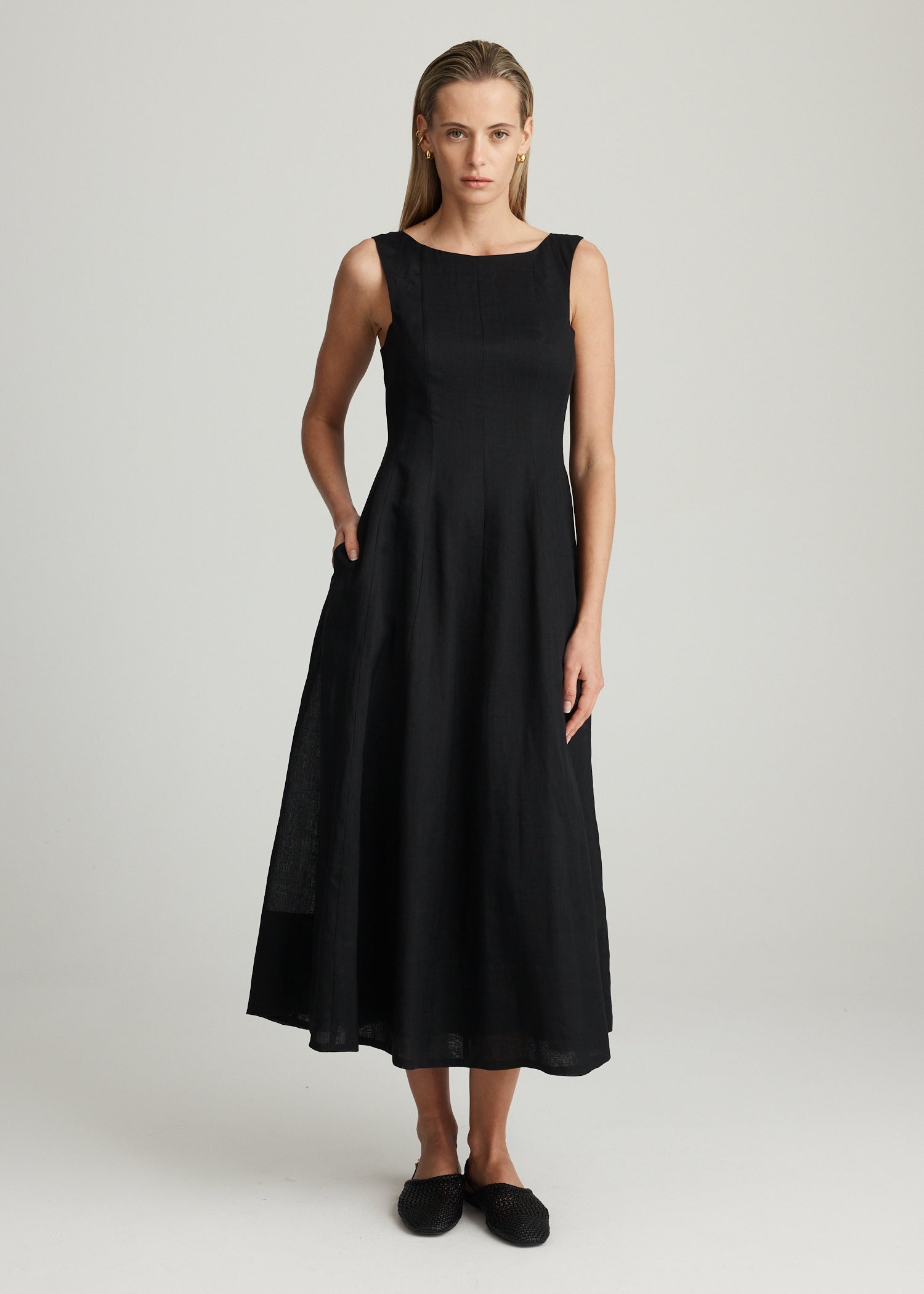LALUNE RAMIE DRESS