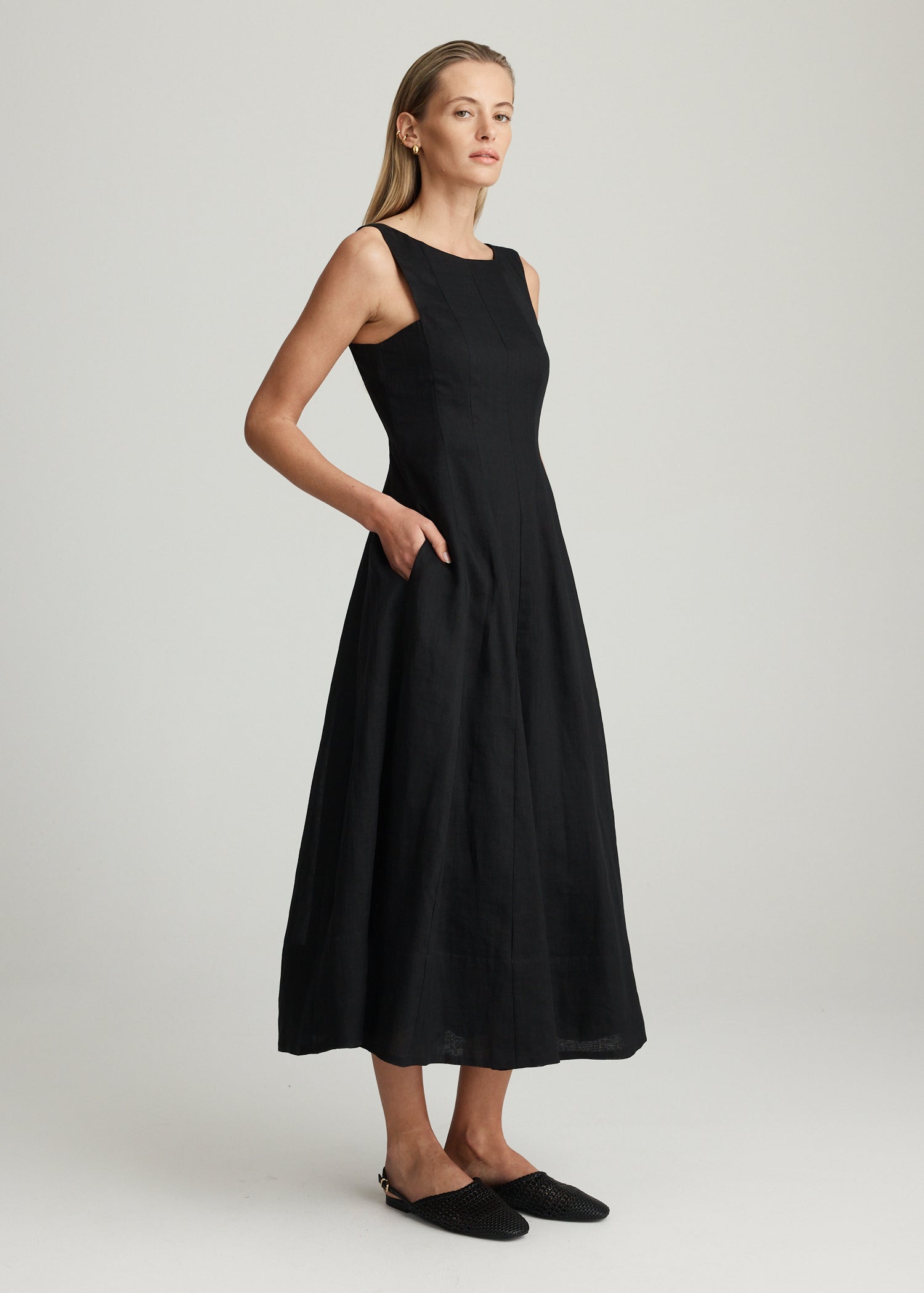 LALUNE RAMIE DRESS
