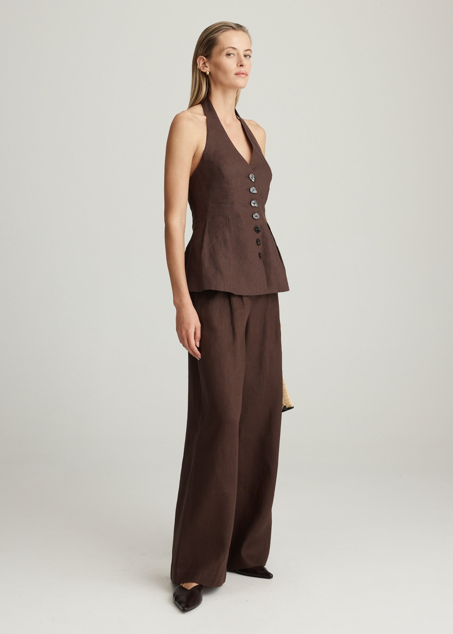 LUCIA LINEN VEST