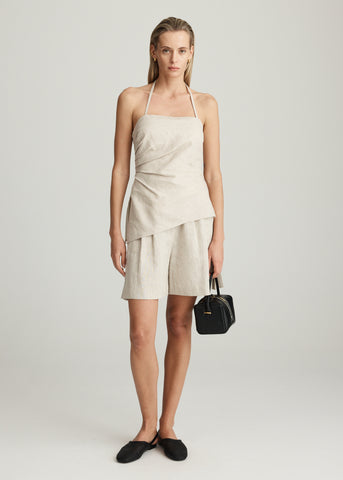 SABLE LINEN TOP