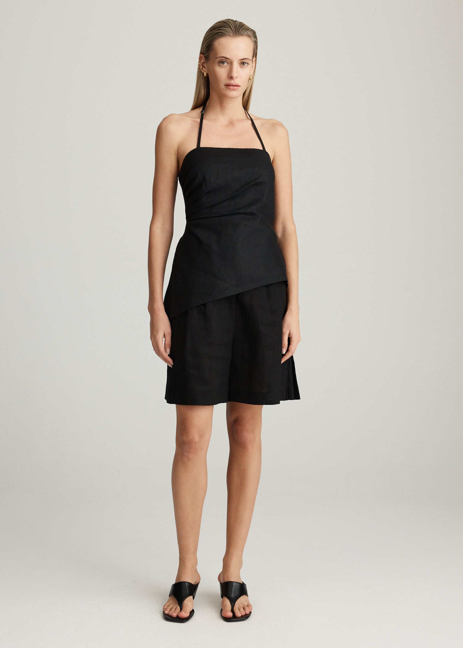 SABLE LINEN TOP