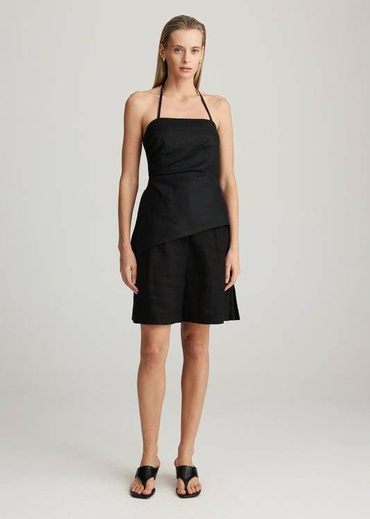 SABLE LINEN TOP
