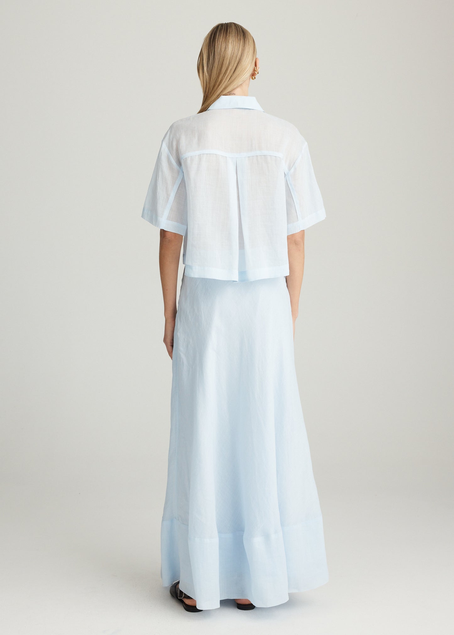 AIRE RAMIE CROP SHIRT