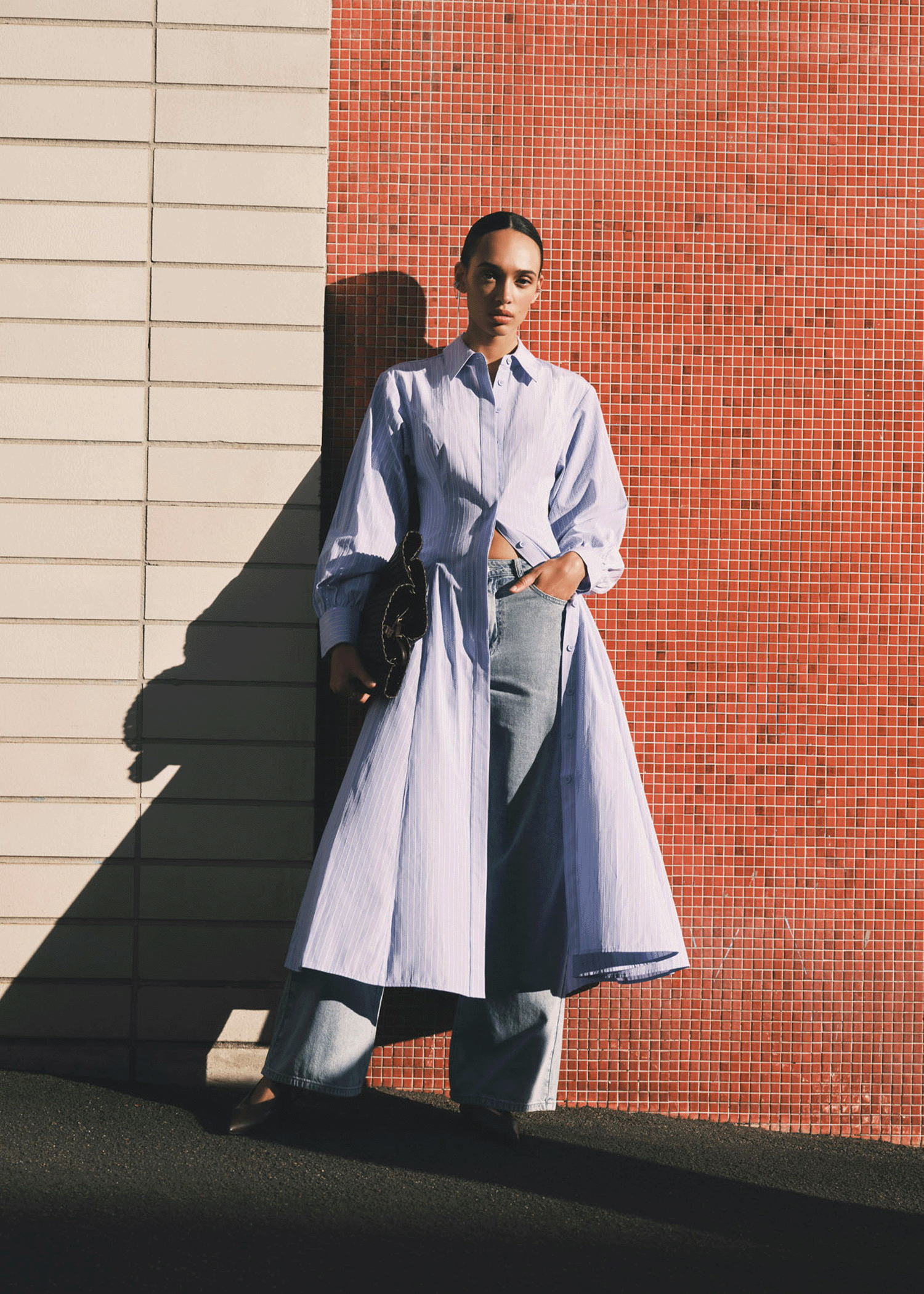 UTILITY SHIRT DRESS